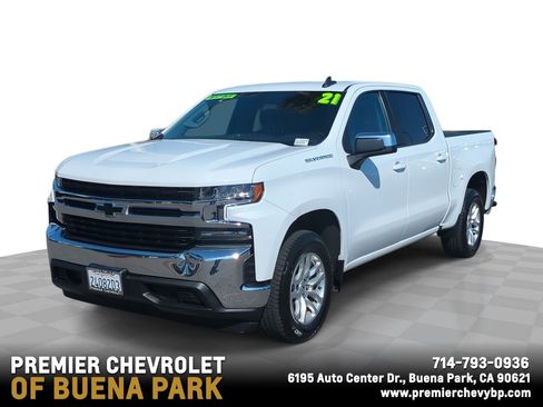 Used 2021 Chevrolet Silverado 1500 LT w/ Bed Protection Package RWD image 1