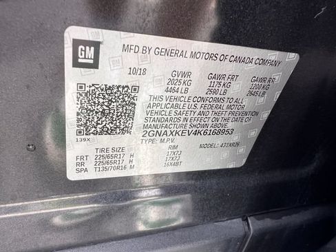 Used 2019 Chevrolet Equinox LT FWD image 34