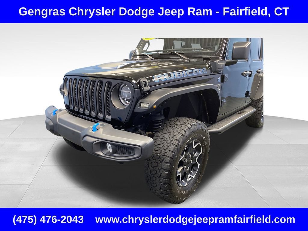 Certified 2022 Jeep Wrangler Unlimited Rubicon 4xe w/ Cold Weather Group AWD/4WD image 50