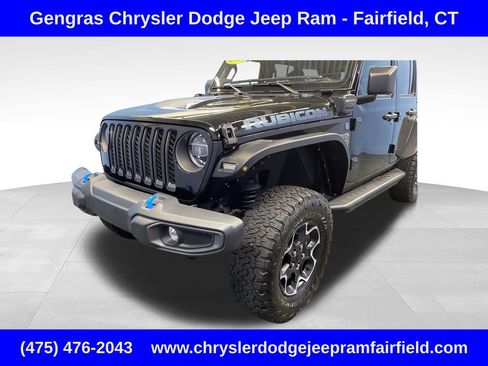 Certified 2022 Jeep Wrangler Unlimited Rubicon 4xe w/ Cold Weather Group AWD/4WD image 50