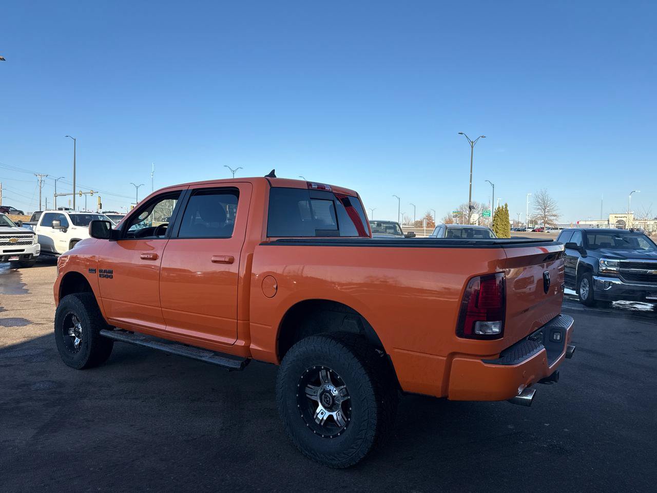 Used 2015 RAM 1500 Sport w/ Ignition Orange Sport Package AWD/4WD image 3