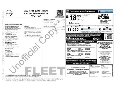 Used 2023 Nissan Titan SV image 37
