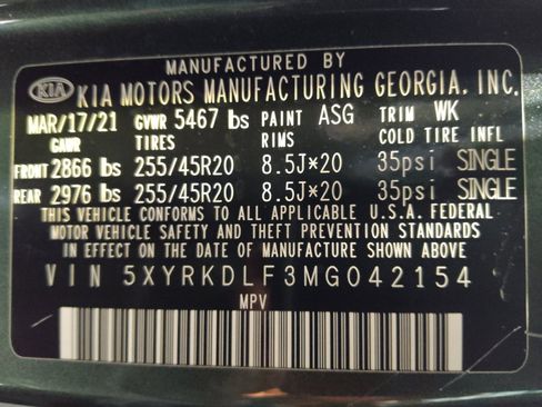 Used 2021 Kia Sorento SX Prestige AWD/4WD image 33
