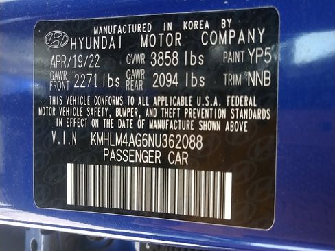 Used 2022 Hyundai Elantra SEL FWD image 33