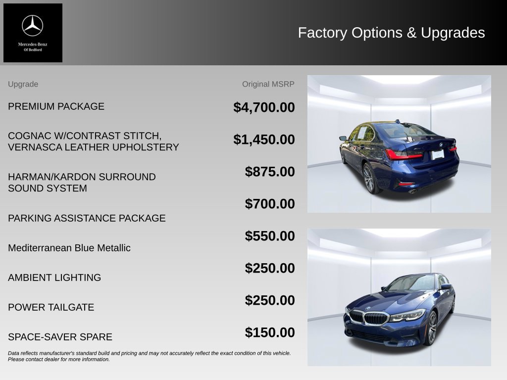Used 2020 BMW 330i xDrive Sedan w/ Premium Package AWD/4WD image 5
