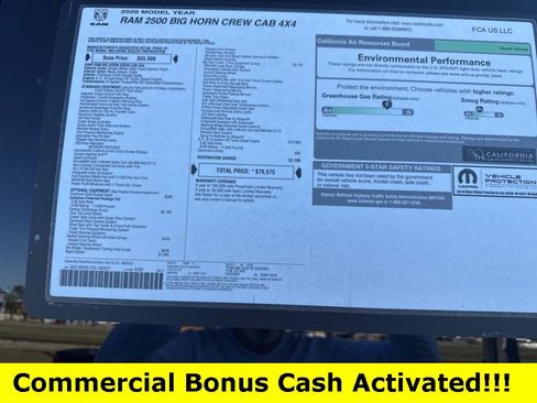 New 2026 RAM 2500 Big Horn image 47