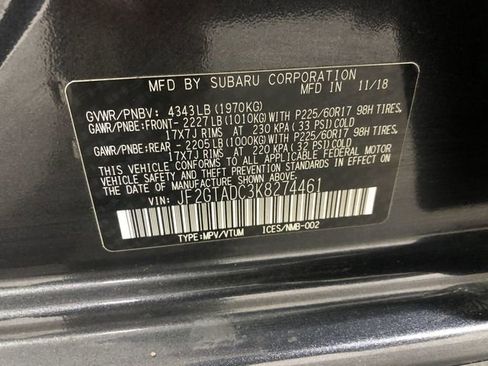 Used 2019 Subaru Crosstrek 2.0i Premium w/ Moonroof Package image 31