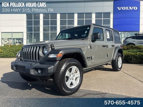 Used 2021 Jeep Wrangler Unlimited Sport AWD/4WD image 1