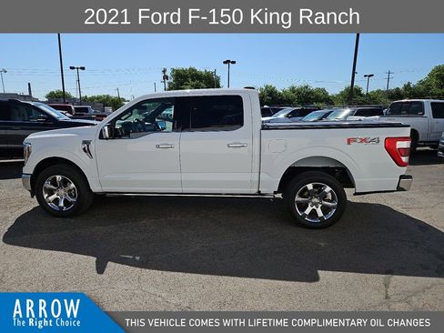 Used 2021 Ford F150 King Ranch w/ Equipment Group 601A High AWD/4WD image 7