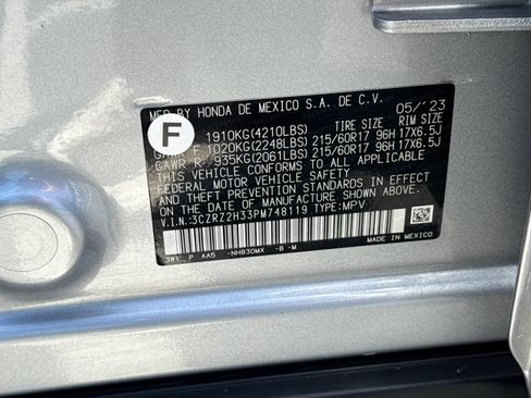 Used 2023 Honda HR-V LX image 39