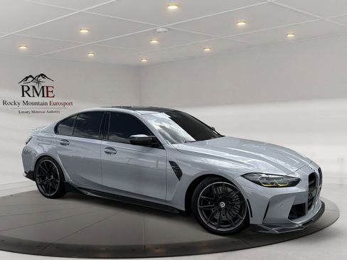 Used 2023 BMW M3 Competition w/ M Carbon Exterior Package RWD image 1