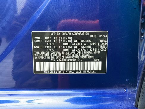 Used 2024 Subaru Crosstrek 2.5i Wilderness w/ Crosstrek Mirror Package image 35