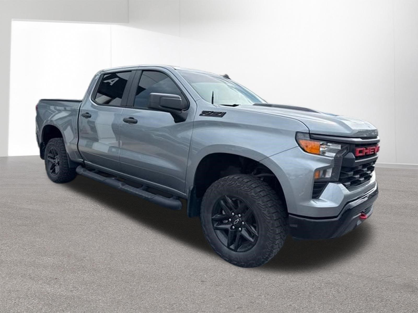 Used 2024 Chevrolet Silverado 1500 Custom Trail Boss w/ LPO, Dark Essentials Package AWD/4WD image 28