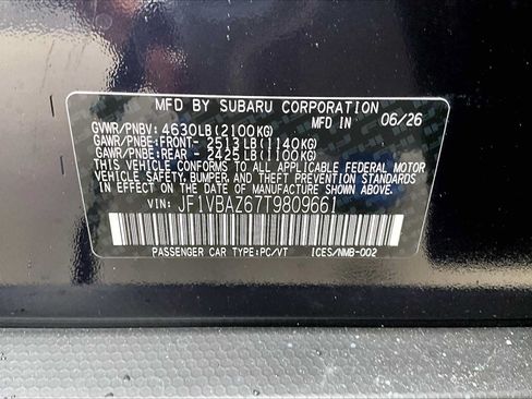 New 2026 Subaru WRX GT AWD/4WD image 18