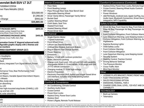 Used 2022 Chevrolet Bolt EUV LT w/ Comfort Package image 5