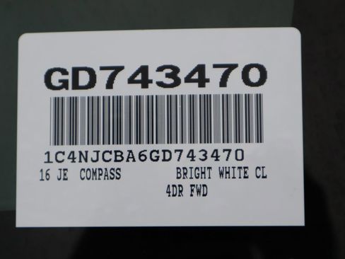 Used 2016 Jeep Compass Sport w/ Power Value Group image 7