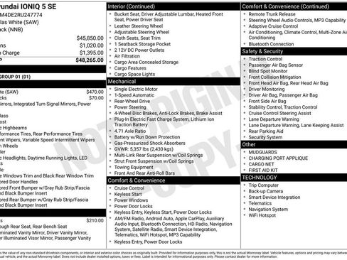 Used 2024 Hyundai Ioniq 5 SE image 17