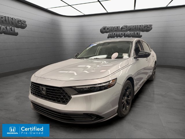 Certified 2025 Honda Accord SE image 1