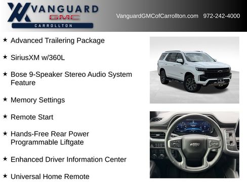 Used 2024 Chevrolet Tahoe Z71 w/ Z71 Off-Road Package AWD/4WD image 12