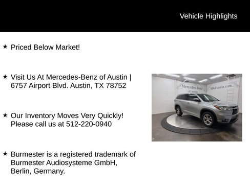 Used 2015 Toyota Highlander Plus image 6