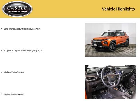 Used 2023 Chevrolet TrailBlazer ACTIV w/ Sun and Liftgate Package image 12