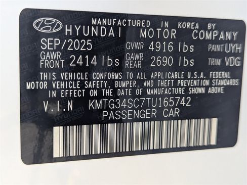 New 2026 Genesis G70 2.5T Prestige image 24