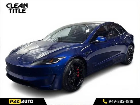Used 2024 Tesla Model 3 Performance AWD/4WD image 1
