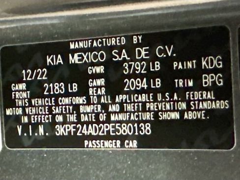 Used 2023 Kia Forte LXS w/ LXS Technology Package image 30