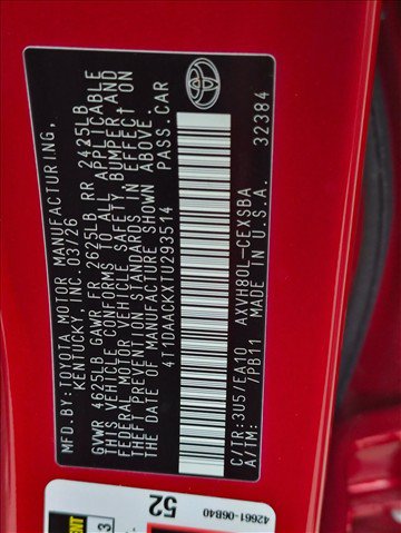 Certified 2026 Toyota Camry SE FWD image 22