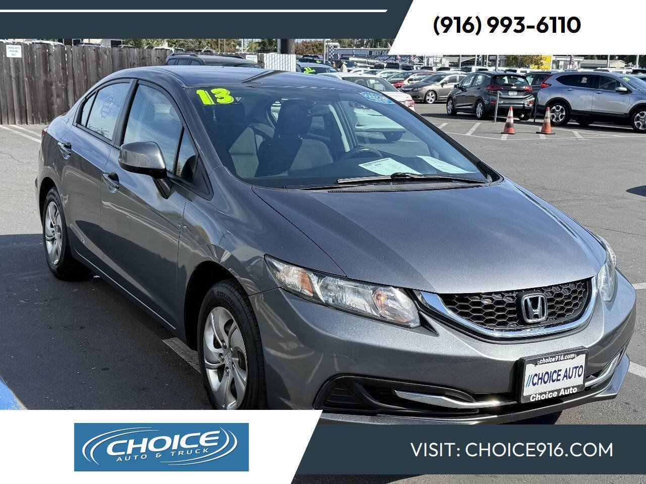 Used 2013 Honda Civic LX image 1