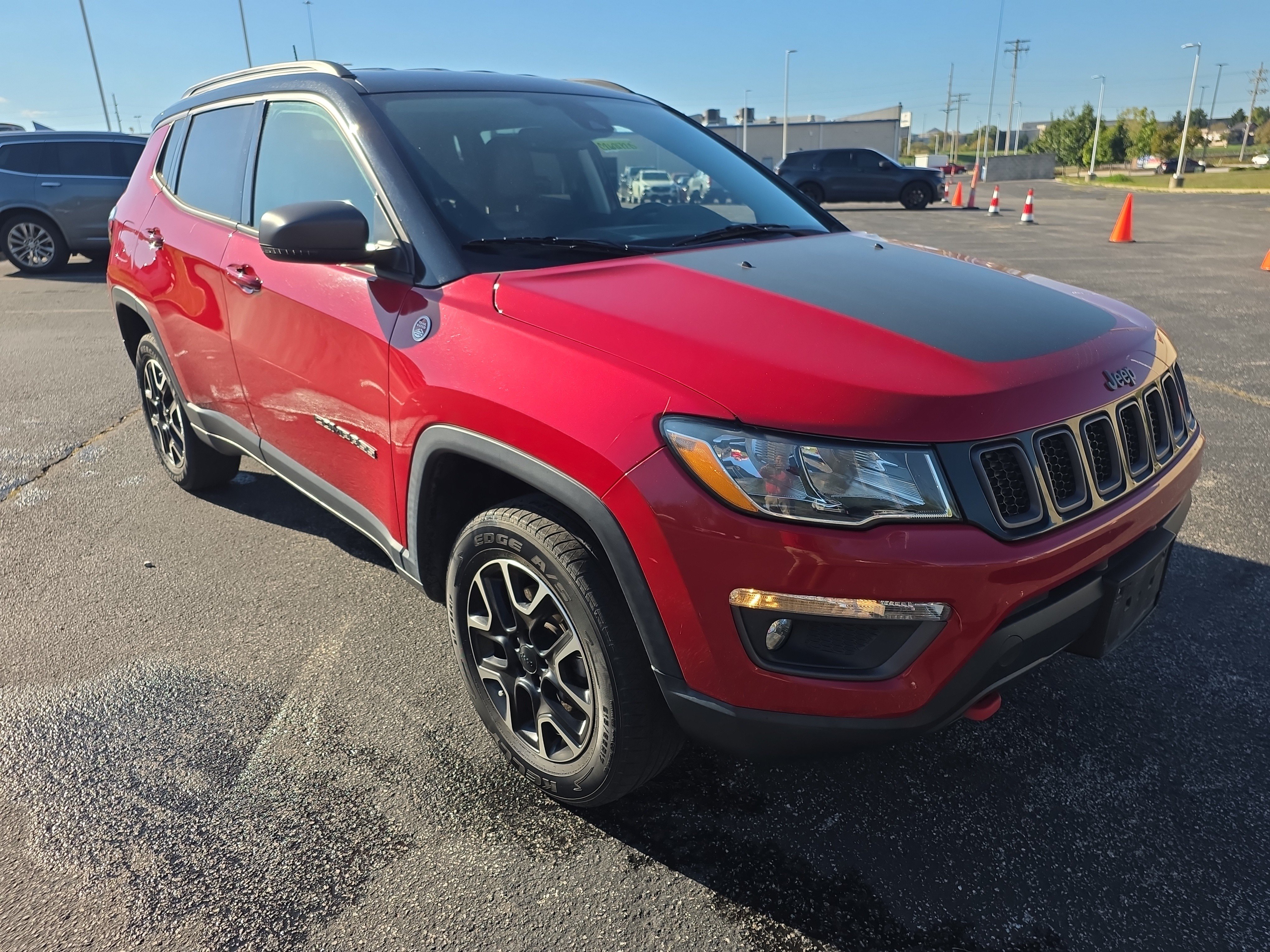 Used 2021 Jeep Compass Trailhawk AWD/4WD image 1