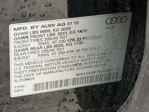 Used 2018 Audi Q7 3.0T Prestige w/ Prestige Package AWD/4WD image 20