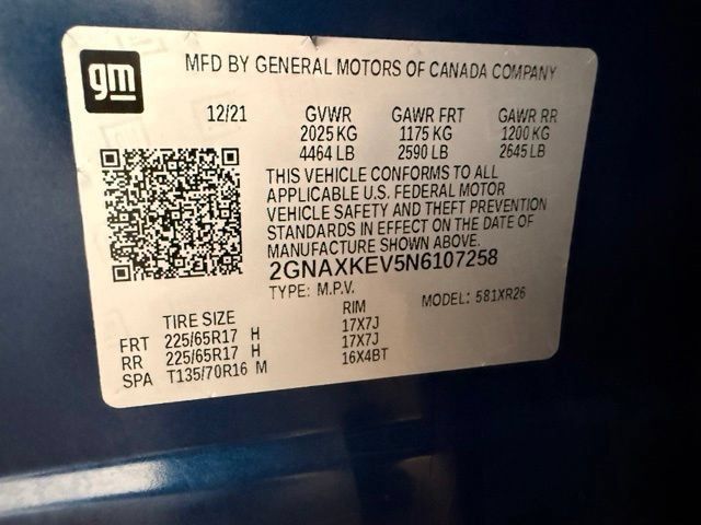 Used 2022 Chevrolet Equinox LT FWD image 10