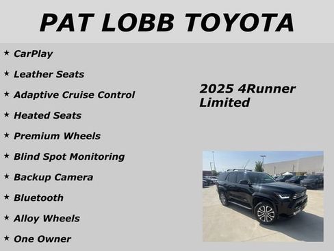 Used 2025 Toyota 4Runner Limited RWD image 12