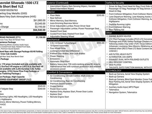 Certified 2025 Chevrolet Silverado 1500 LTZ w/ Z71 Off-Road Package image 8
