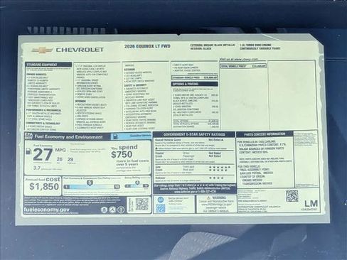 New 2026 Chevrolet Equinox LT FWD image 18