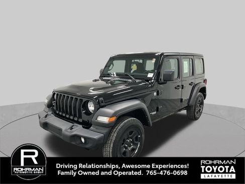 Used 2021 Jeep Wrangler Unlimited Sport AWD/4WD image 2