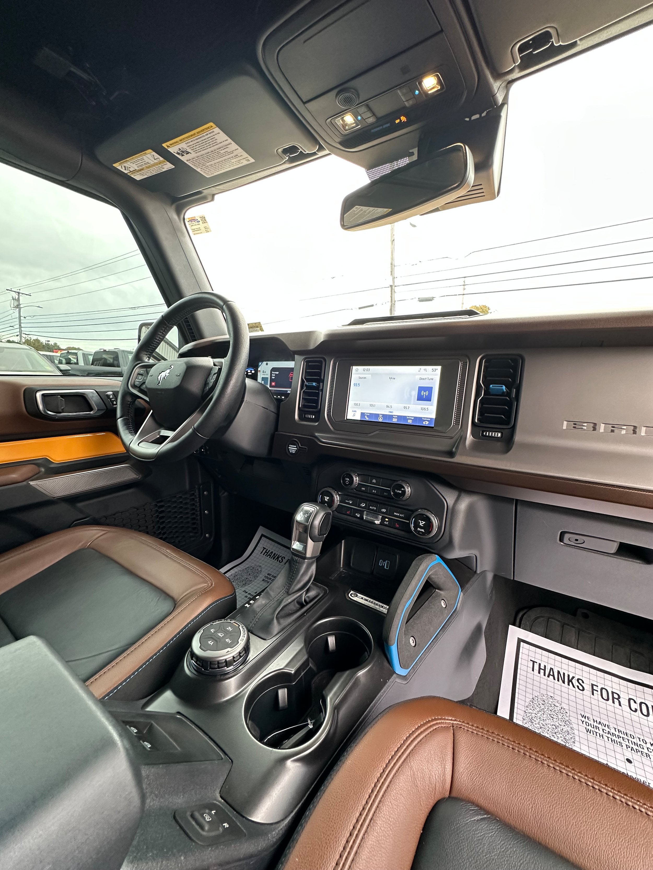 Used 2021 Ford Bronco Outer Banks w/ Sasquatch Package AWD/4WD image 19