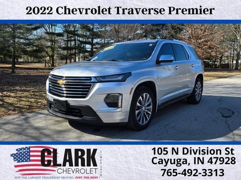 Used 2022 Chevrolet Traverse Premier w/ LPO, Floor Liner Package image 1