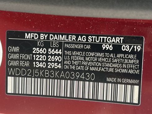 Certified 2019 Mercedes-Benz CLS 450 4MATIC image 31
