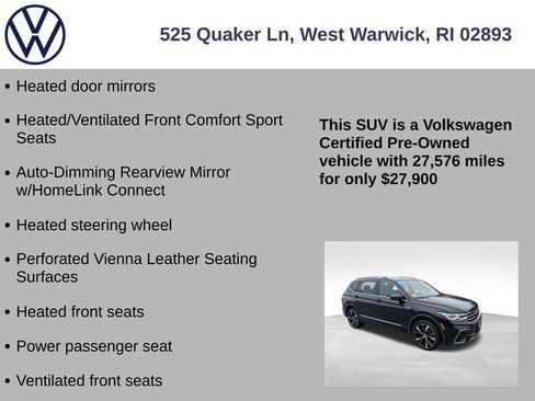 Used 2023 Volkswagen Tiguan SEL R-Line image 19