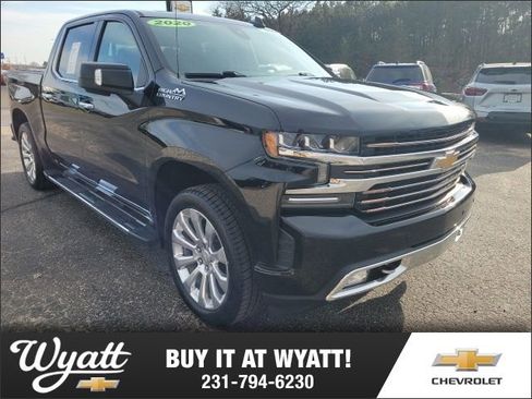 Used 2020 Chevrolet Silverado 1500 High Country w/ Technology Package AWD/4WD image 1