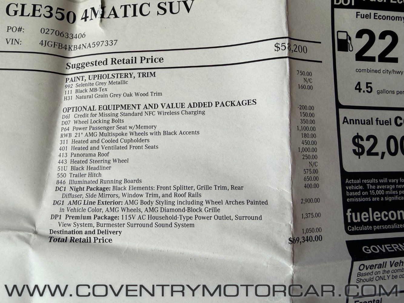 Used 2022 Mercedes-Benz GLE 350 4MATIC image 18