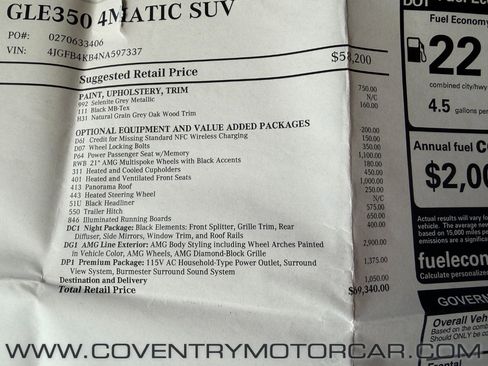 Used 2022 Mercedes-Benz GLE 350 4MATIC image 18