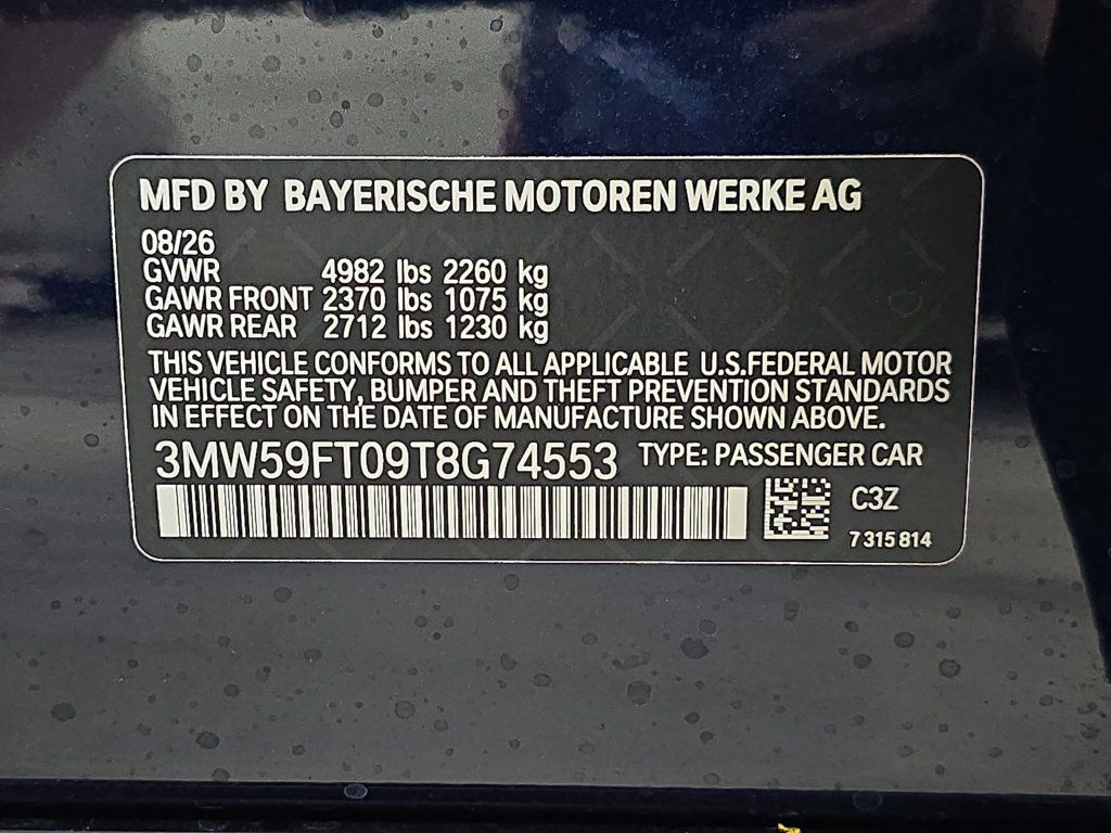 New 2026 BMW M340i w/ Premium Package RWD image 23