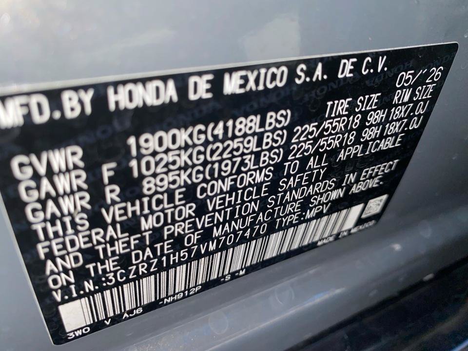 Used 2027 Honda HR-V Sport image 35