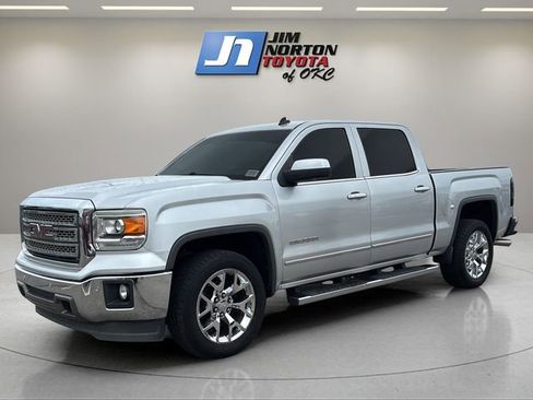 Used 2014 GMC Sierra 1500 SLT w/ SLT Crew Cab Value Package RWD image 1