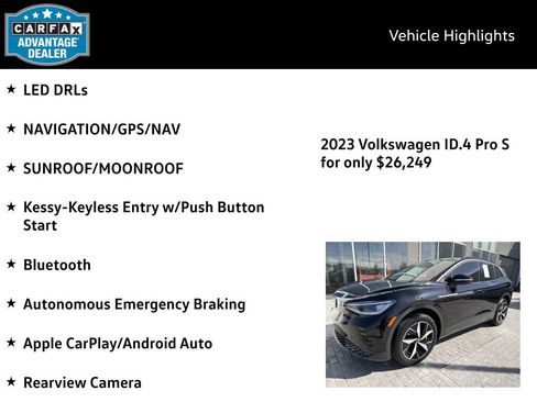Certified 2023 Volkswagen ID.4 Pro S image 4