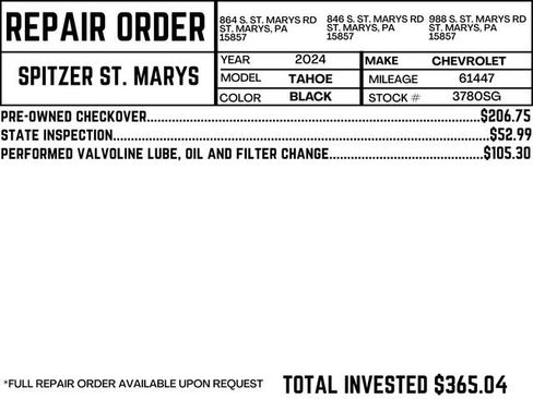 Used 2024 Chevrolet Tahoe LT image 2