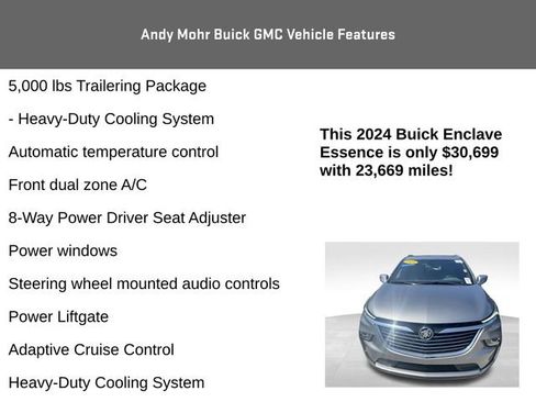 Used 2024 Buick Enclave Essence w/ Technology Package FWD image 12